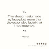 Trilogy Fresh-Blend Hydra-Mask sheet mask (British brand)