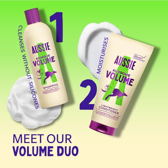 Aussie Aussome Volume Shampoo bottle - British product