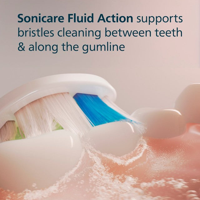Philips Sonicare W2 Optimal White brush head 2+1 pack, imported from the UK