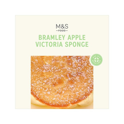 M&S Bramley Apple Victoria Sponge Sandwich Cake 430g