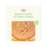 M&S Bramley Apple Victoria Sponge Cake 430g, imported from the UK
