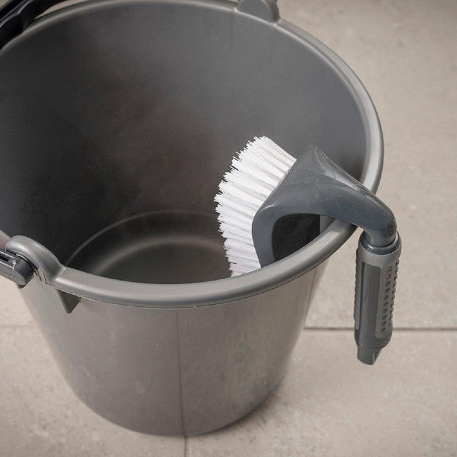 Addis Metallic Graphite floor scrub brush - British product