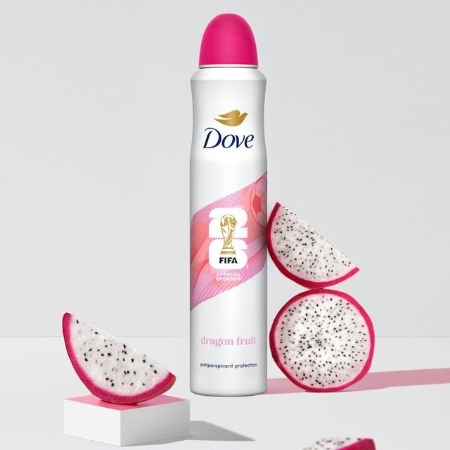 Dove antiperspirant deodorant spray dragonfruit and coconut 200ml - British product