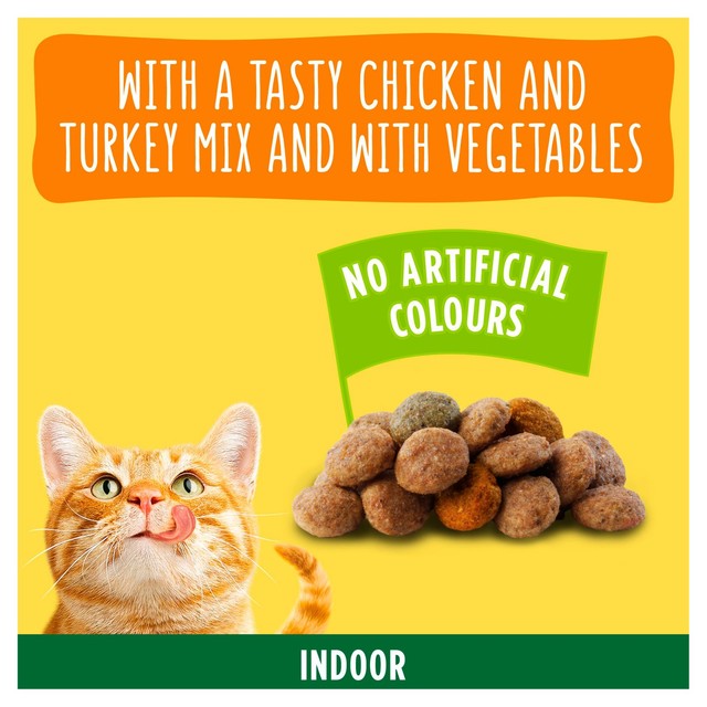 Go-Cat indoor chicken dry cat food 2kg - British product