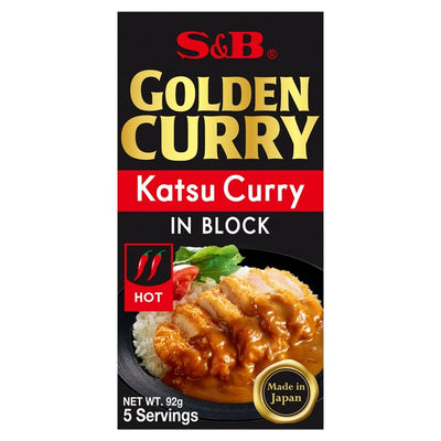 M&S S&B Golden Curry Mix Hot Japanese Curry Mix 92g- Buy online at McGrocer