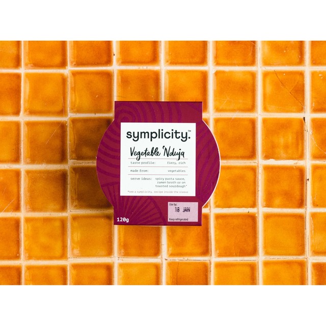 Symplicity Veggie 'Nduja cooking paste, imported from the UK