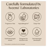 Aveeno foaming cleanser for sensitive skin 200ml - British product
