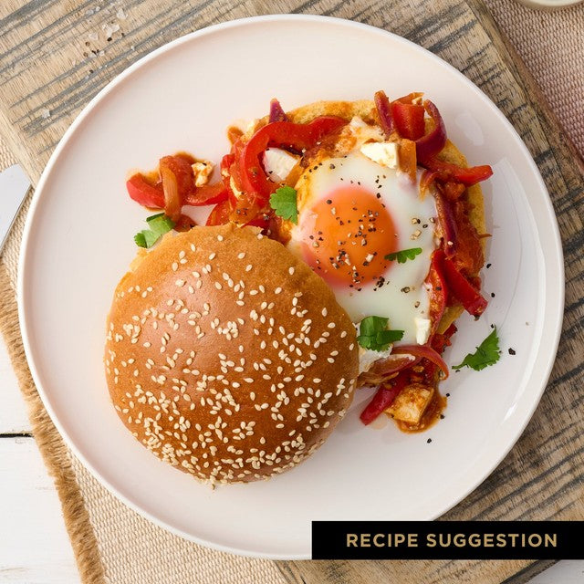 St Pierre seeded brioche burger buns 4 pack (British brand)