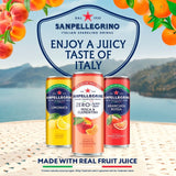 San Pellegrino Orange sparkling beverage 12 x 330ml cans (British brand)