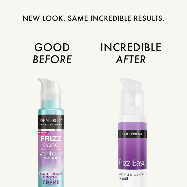 John Frieda Frizz Ease weightless wonder creme bottle - British product