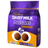 Cadbury orange chocolate buttons 100g - British product