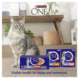 Purina One Senior cat food mixed selection 40x85g, imported from the UK