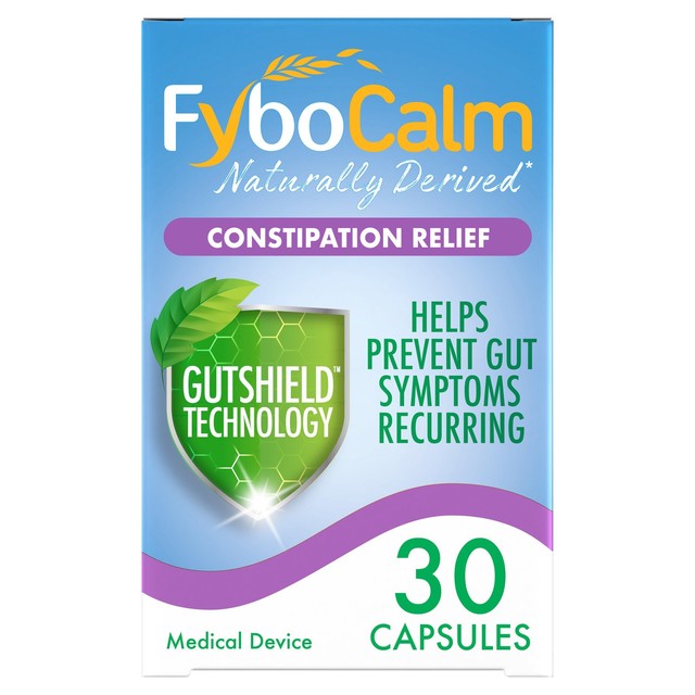 FyboCalm Constipation Relief Capsules 30 pack - British product