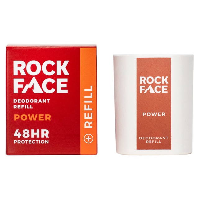 Rock Face Deodorant Refill Power, imported from the UK