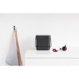 Brabantia Grey compost bin 3 litre - British product