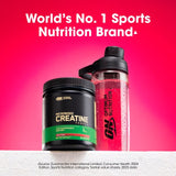 Optimum Nutrition Fruit Punch Flavoured Creatine Monohydrate Powder 248g, imported from the UK