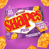 Arnott's Shapes Pizza snack crackers 190g, imported from the UK
