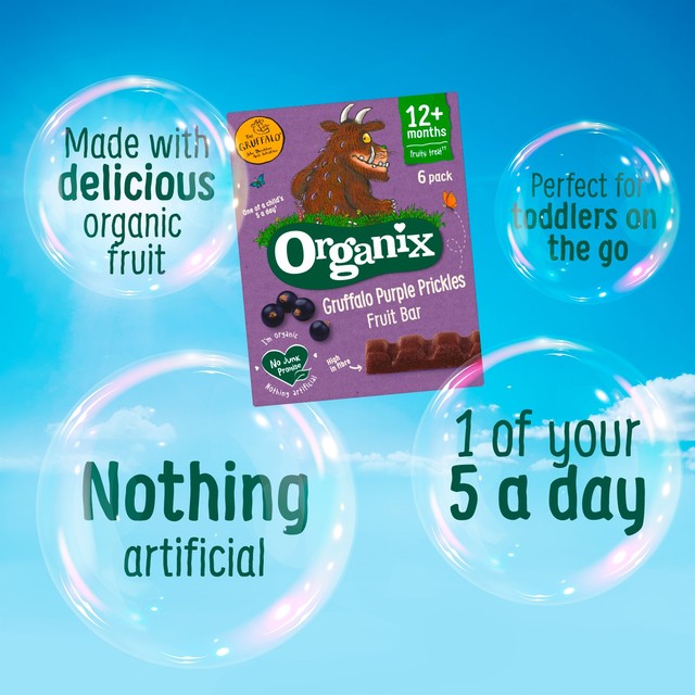 Organix fruit bars blackcurrant multipack - British product