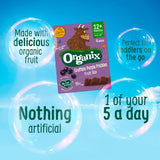 Organix fruit bars blackcurrant multipack - British product