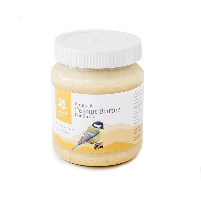 National Trust Original Peanut Butter for Birds 330g, imported from the UK