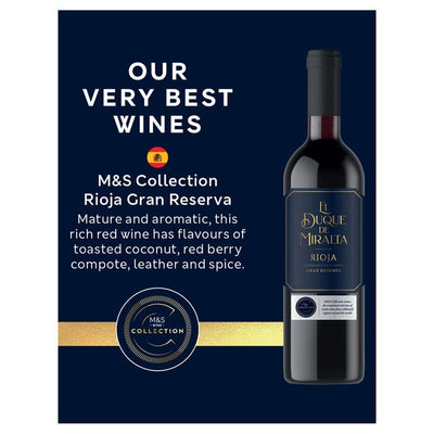 M&S Collection Rioja Gran Reserva El Duque de Miralta Rotwein 75cl