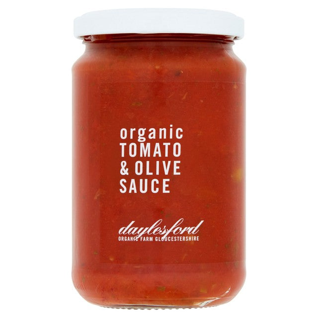 Daylesford Organic tomato and olive sauce 280g - British product