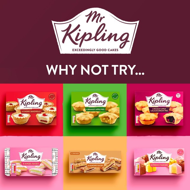 Mr Kipling Country cake slices, imported from the UK