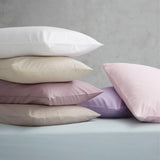 Catherine Lansfield cream polycotton Oxford pillowcases 50x75cm - British product