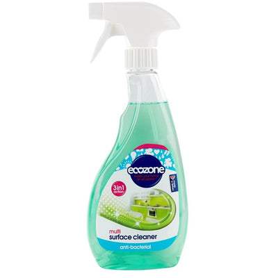 M&S Ecozone 3 in 1 Anti-Bacterial Multi Surface Cleaner Aloe & Cucumber 500ml- Buy online at McGrocer
