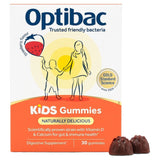 Optibac Kids Strawberry Gummies 30 gummies, imported from the UK