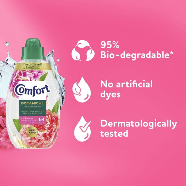 Comfort First Blooms fabric conditioner 960ml - British product