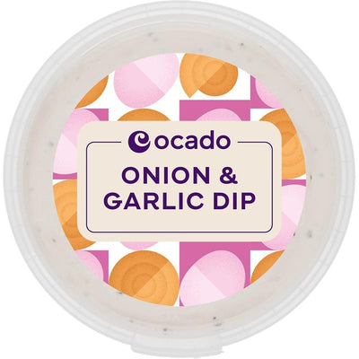 Ocado Dip oignon et ail, dip végétarien 200g