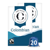 Cru Kafe Colombian coffee pods 20 pack - British product