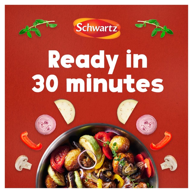 Schwartz Mediterranean roasted vegetables seasoning mix 30g (British brand)
