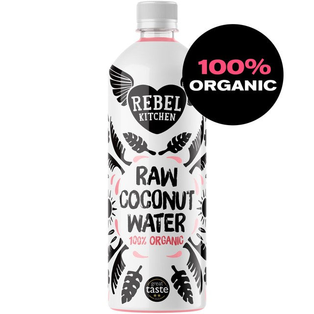 Agua de coco orgánica Rebel Kitchen 750ml importada del Reino Unido