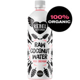 Agua de coco orgánica Rebel Kitchen 750ml importada del Reino Unido
