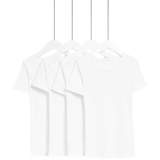 M&S cotton vests white 9-10 years, imported from the UK