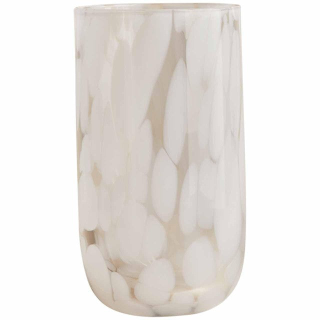 M&S speckled white hi ball glasses, imported from the UK