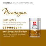 Illy Arabica Selection Nicaragua coffee beans 250g, UK version