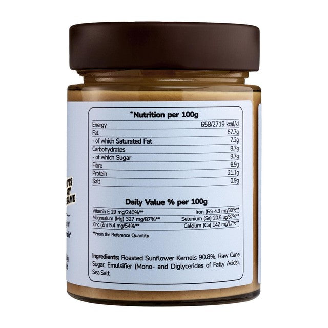 SUNFLY Sunflower Seed Butter Sweet and Salty 330g (British brand)