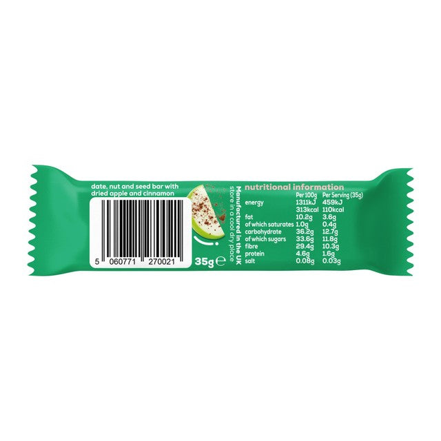 The Gut Stuff Apple & Cinnamon cereal bars 420g (British brand)