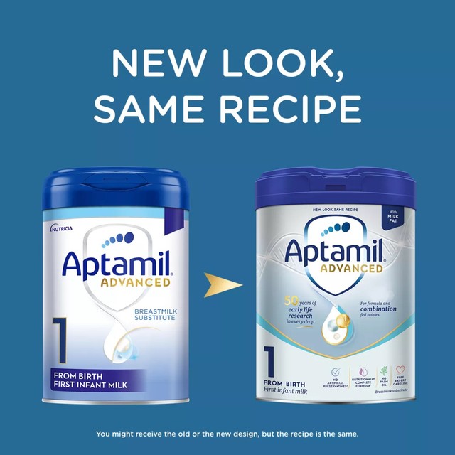 Aptamil Advanced 1 First Infant Milk Formula Powder 800g - British product