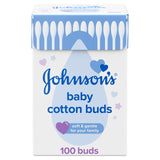 Johnson's Baby Cotton Buds Hypoallergenic 100 Pack, UK version