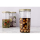 Kilner wide mouth preserve jar 1 litre, UK version