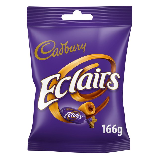 Cadbury Eclairs milk chocolate caramel 166g - British product