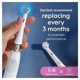 Oral-B Gentle Care White toothbrush heads 4 pack, imported from the UK