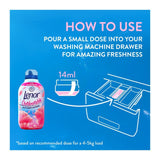 Lenor fabric conditioner Pink Blossom 462ml, UK version