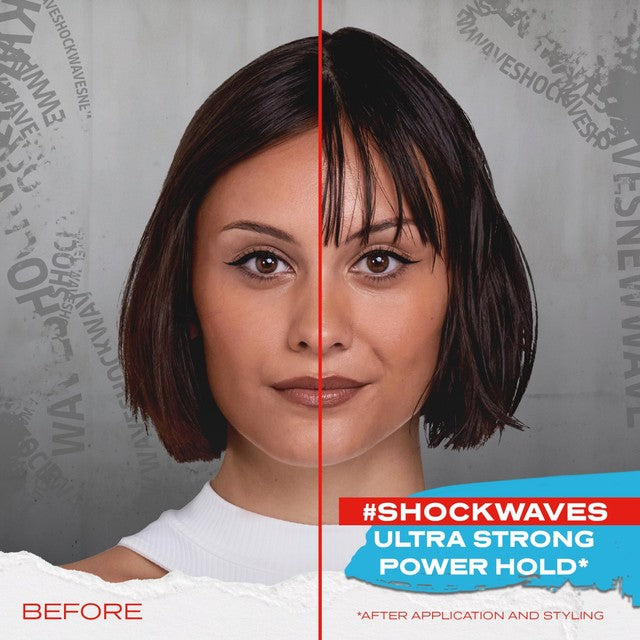Shockwaves Ultra Strong Power Hold hair gel 200ml (British brand)