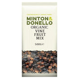 Minton & Donello Organic Vine Fruit Mix 500g, imported from the UK