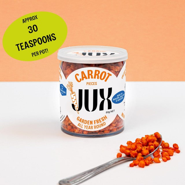 JUX carrot pieces 80g, UK version